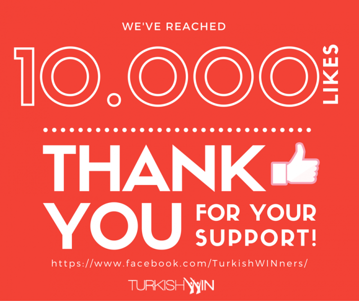 We just hit 10,000 likes on Facebook