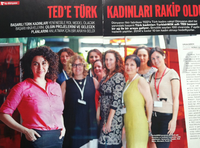 TED'e Türk Kadınları Rakip Oldu!